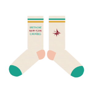 Chaussettes multigo, naturel - Tissage de L'ouest et Grain de Sail