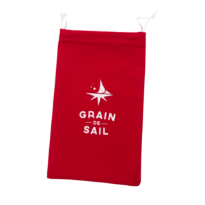 Pochon Rouge fermé debout