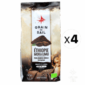 Pack Ethiopie Moulu - 250G X 4 - BIO