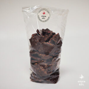 Sachet de chocolat Noir 85% Framboise et Pralin - 500g